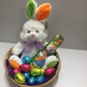 Chocolate Bunny Basket