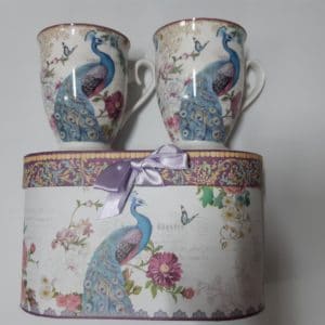 Peacock Cups